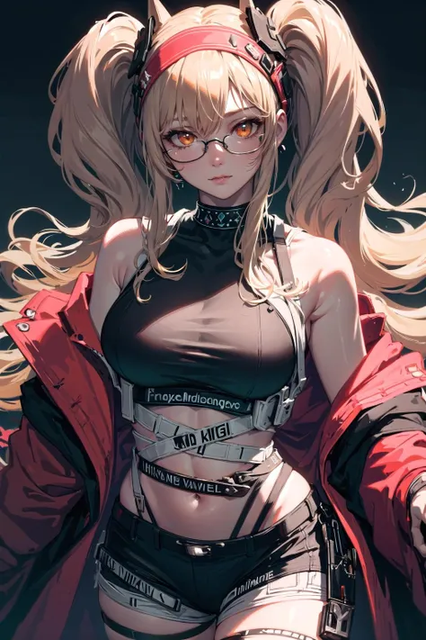 in the art style of persona5, (masterpiece:1.2, highest quality), (Realistic, photoRealistic:1.4), Beautiful illustrations, (Natural Side Lighting, Cinema Lighting), Written boundary depth, Beautiful thighs staring at the viewer, 1 female, 30-year-old, alone, thin, slender, (huge breasts), long Hair, straight Hair, Forehead, Forehead, Forehead, Forehead, thin, slender, glasses, lingerie, (white bra), (((She wears sexy bra))), Skinny black pants, Are standing, (((glasses)))