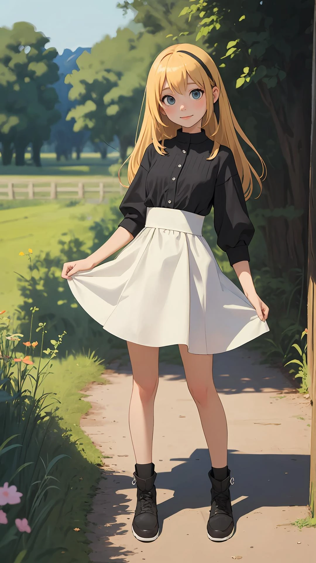 toon \(style\), cartoon,
full body,
(masterpiece:1.4),
(best quality:1.4),
(looking at viewer),
(character on front),
outdoors,
cinematic,
depth of field,
1girl,
{curious face|shy face|happy face},
{space|desert|ocean|fantasy|countryside|underwater|mountain},
two-tone hair,