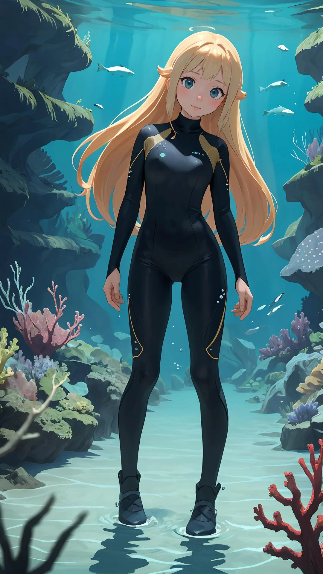 toon \(style\), cartoon,
full body,
(masterpiece:1.4),
(best quality:1.4),
(looking at viewer),
(character on front),
outdoors,
cinematic,
depth of field,
1girl,
{curious face|shy face|happy face},
{space|desert|ocean|fantasy|countryside|underwater|mountain},
two-tone hair,