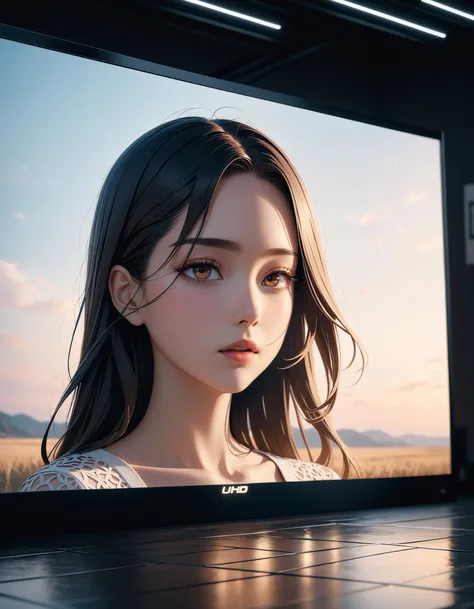 UHD, 8K, ultra detailed, a cinematic photograph of (very aesthetic, best quality:1.3), 1girl, beautiful lighting, great composition