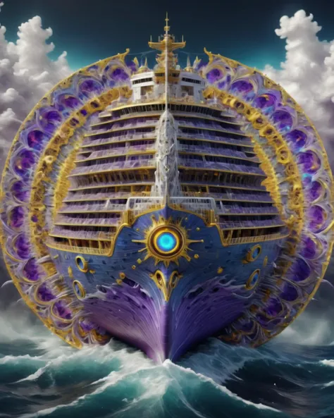 ((best quality)),(masterpiece),ship,awardwinning,Psykadelicwoxel3d, psychedelic,<lora:Psykadelicwoxel3d-step00000350:1>