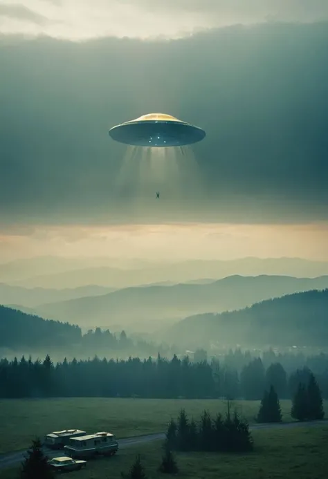 The x-files i want to believe Image, atmospheric haze, Film grain