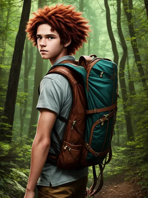 A teenage phoenix shapeshifter coming out of the woods., 8k uhd, studio quality, character, ultra realistic, max detail, massive scale, post-processing, realistic, photorealism, photoshop, photography, detailed, portrait