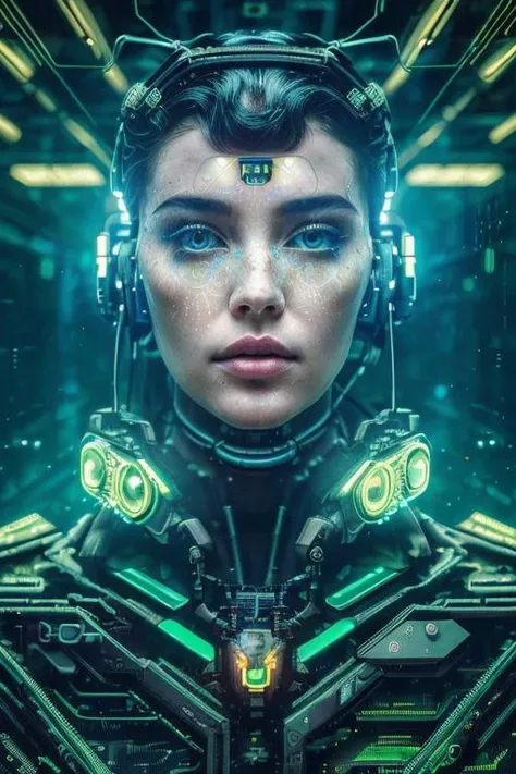 woman with a perfect face in a mythical forest, masterpiece, intricate details, raw photo, photo unp <lora:cyberpunk-LECO:-0.55> cyberpunk,dystopia,neon,technology,hacker,cyberspace,android,robot,artificial_intelligence,cybernetics,retrofuturistic,sci-fi,cybercrime,cyborg,hologram,computer,megacorporation,implant