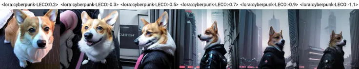 <lora:cyberpunk-LECO:0.2>, cyberpunk, upper body, <lora:corgi_v1:0.8> corgi