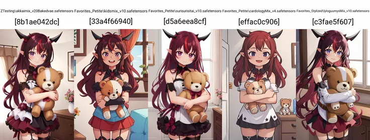 (masterpiece, best quality),  intricate details,
1girl,    <lora:irys1-000008 (numeratic):0.8> irysdef, irysrnd, 
indoors, holding teddy bear, hugging stuffed animal, smiling, happy,