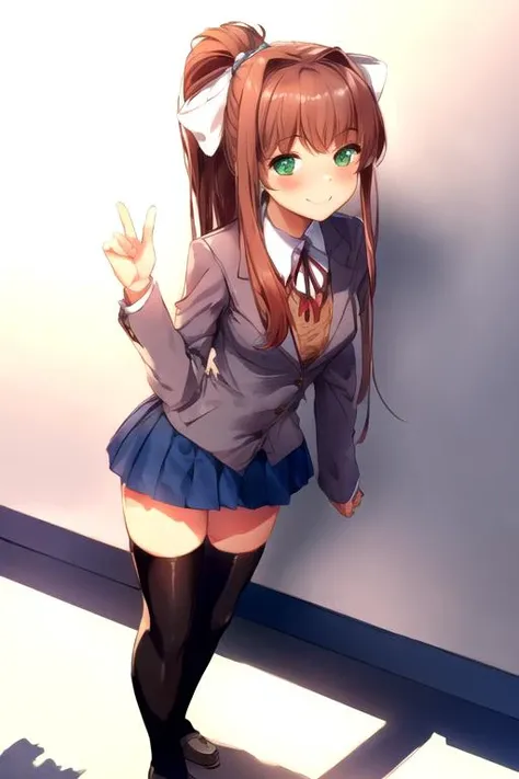 (masterpiece、highest quality、High resolution、realistic pictures、real looking skin:1.1)、 
(She is wearing a navy blue uniform blazer over a white blouse.、Wearing black loafers、bright red face:1.1)、 
1 girl、high school girl、18-year-old、alone、beautiful eyes、shining eyes、brown hair、medium long hair、Location: High School Stairs、
(Wearing a navy blue uniform miniskirt:1.5)、
(wearing loose socks:1.5)、 
(Please hold down your skirt so that your pants are not visible.:2.0)、
(Climb the stairs for rear visibility:1.8)、
(look at me with a look of disgust and anger:1.5)、
(simple dark pink cotton panties:1.5)、 
NSFW