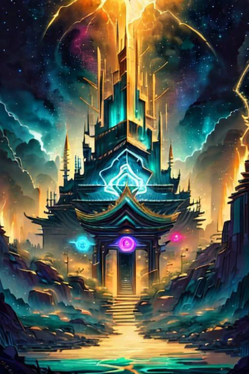 mesmerizing and visually stunning artwork, created by a renowned artist, showcasing intricate details and vibrant colors, official art, quality, High resolution rendering in 4K, flash, diffusion,
<lora:GoodHands-beta2:0.8>,
1 man, adult (elven:0.7) gray hair, ombre,
Style-GravityMagic, solo, from front, front view, half shot, looking down, detailed background, detailed face, (<lora:ElementalMagicAIv2:0.6>, LightningMagicAI theme:1.1), rune-priest, magic runes, runic pattern, runes etched into skin, flowing robes, intense expression, floating particles, tribal runes, rune symbols in background, backlighting, shadows, magic lighting, epic atmosphere, action scene,