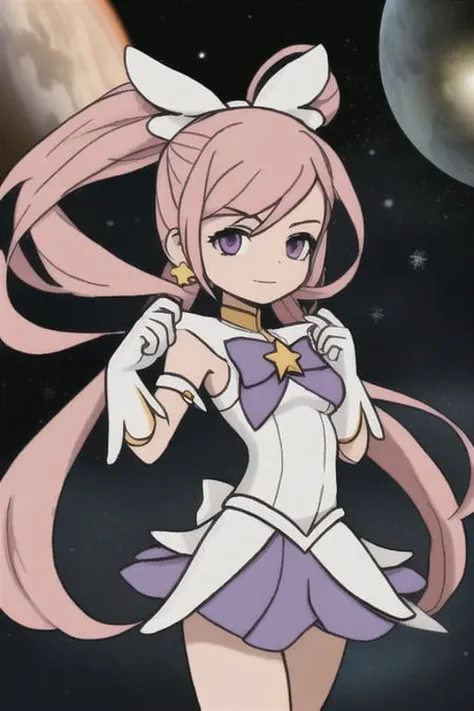 <lora:PseudoPeanuts:0.52>
girl, space, star, magical girl