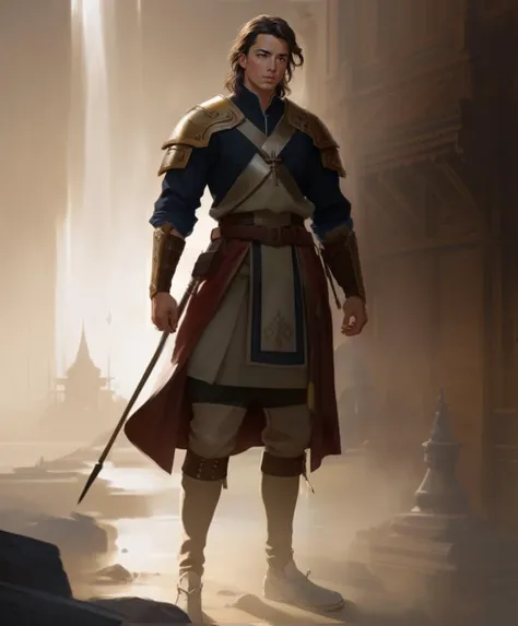 full body shot, medieval handsome young adult manly man prince, modelshoot style, (extremely detailed cg unity 8k wallpaper), professional majestic oil painting by ed blinkey, atey ghailan, studio ghibli, by jeremy mann, greg manchess, antonio moro, trending on artstation, trending on cgsociety, intricate, high detail, sharp focus, dramatic, photorealistic painting art by midjourney and greg rutkowski, <lora:pietroBoselli_v10:2>