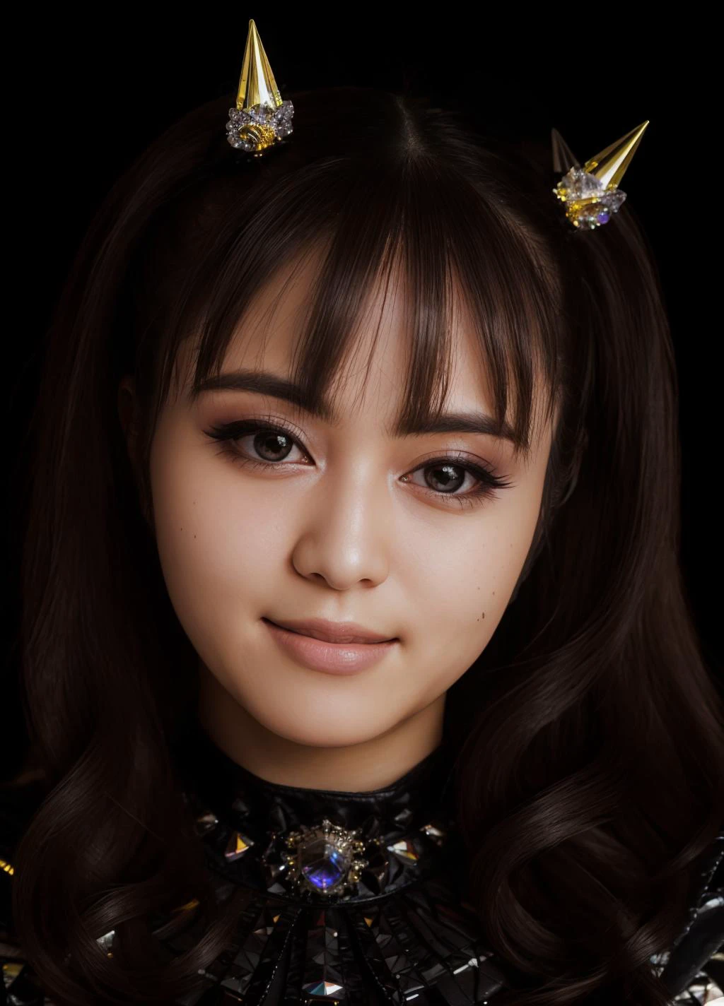 <lora:moakiku (4):1>moakiku, professional head shot, perfect eyes, highly detailed beautiful expressive eyes, detailed eyes, glamorous hair, perfection gorgeous smile, light makeup, good atmosphere. large depth of field, deep depth of field, , (8k, RAW photo, best quality, depth of field, ultra high res:1.2), intricate, photorealistic, masterpiece, ultra-detailed), crisp, vivid lighting