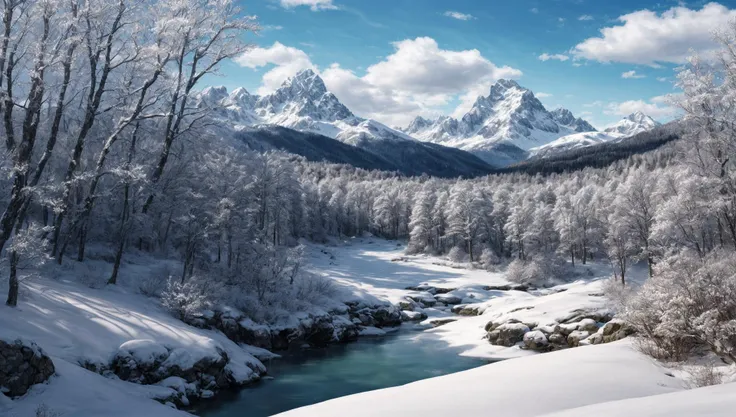 ((masterpiece:1.4,best quality)), cloud, outdoors
(snowy mountains), spring glade, scenery, sky,
(noon:1.4), high detail, abundant, 8k, high detail, wallpaper,
<lora:more_details:1>