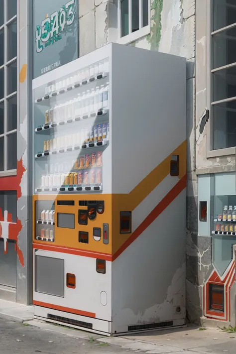 (best quality, high resolution, extremely detailed:1.2) , <lora:rebornasavm_boxxo-10:1> , boxxo, green eyes, extremely detailed, vending machine, intricate detail, ????,