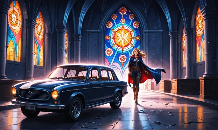 fine art, oil painting, best quality, dark tales, Cape Town in the Van Gogh style, starry sky, Dan Mumford, Andy Kehoe, 2d, flat, cute, adorable, vintage, art on a cracked paper, patchwork, stained glass, fairytale, storybook detailed illustration, cinematic, ultra highly detailed, tiny details, beautiful details, mystical, luminism, vibrant colors, complex background