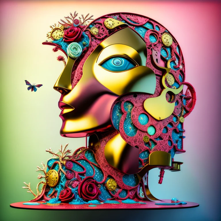 (ironman:0.8) colorfulsurrealism surrealism, glitchy (kc16-1000-sd1-5:0.3) style-bridal