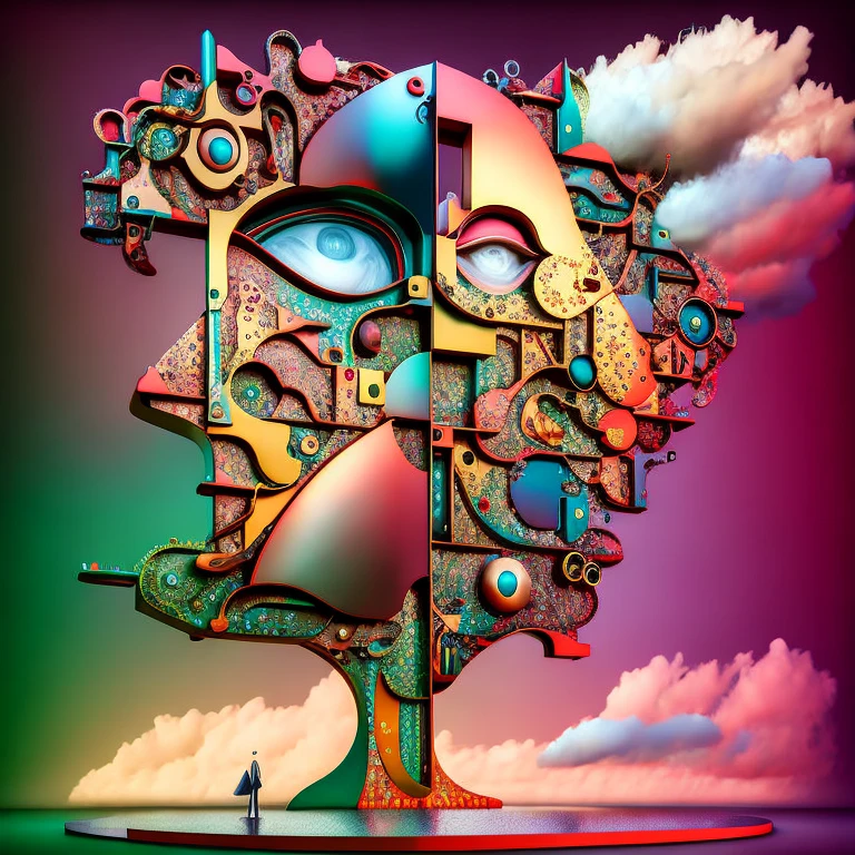 (ironman:0.8) colorfulsurrealism surrealism, glitchy (kc16-1000-sd1-5:0.3) style-bridal