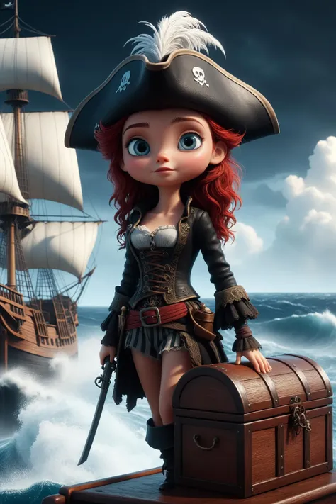 <lora:sdxl_lora_pirate2:0.8>
