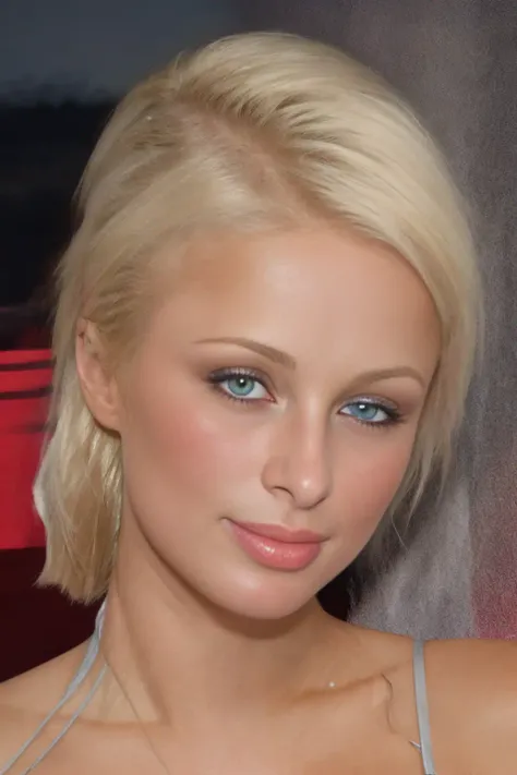 (prshltn:1.2) woman <lora:ParisHilton2:1>, (portrait:1.1), High detail RAW color Photo, (eos:1.0), skin_pores, 8k high definition, highest quality, sharp focus, skin texture, detailed eyes, imperfections, hyperrealistic, incredibly detailed,