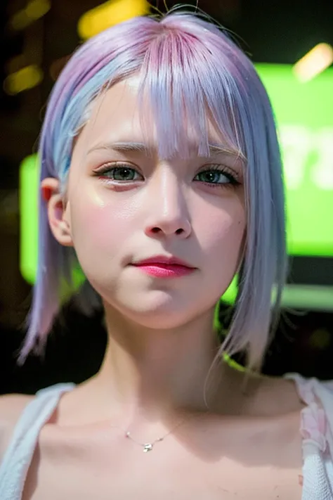 (8k, RAW photo, best quality, masterpiece:1.2), (realistic, photo-realistic:1.37), best quality, ultra-high res, (photorealistic:1.4), 1girl, portrait, yellow eyes, posing, sad, unhappy,smile, looking at viewer, light effects, 1girl, (closeup:0.75), wide angle, (low angle), (busty), ((small breasts)), (looking at viewer), portrait, mechanical parts,
