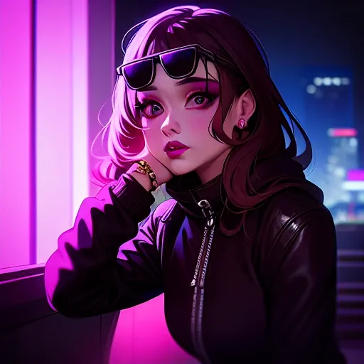 Cyberpunk style is a unique and edgy fashion trend that has become increasingly popular in recent years. It is characterized by a mix of futuristic and punk elements, often featuring leather, metal, and neon colors. Cyberpunk style is often seen on female celebrities, such as Dilraba Dilmurat, who is known for her daring fashion choices and unique style. The look is often completed with bold makeup and accessories, such as chunky jewelry and statement sunglasses. Cyberpunk style is a great way to make a statement and stand out from the crowd.