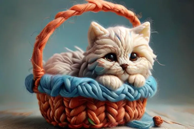(Cozy Kitten text logo), made of yarn, Ragdoll kitten sleeping in a basket,
<lora:Harrlogos_v1.1:1>
<lora:zwuul:1>, zwuul