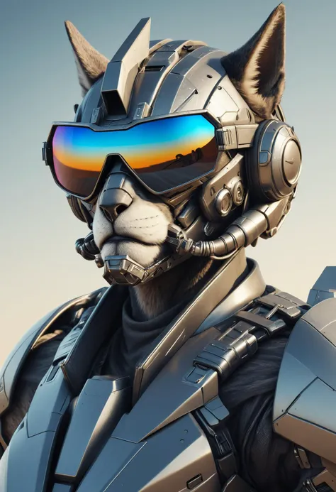 <lora:XL_TransformersStyle:0.5> TransformersStyle, anthropomorphic armored jet fighter, sunglasses