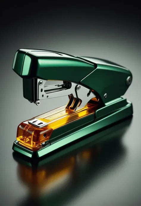 TransformersStyle Amber, Dark_green, Stapler <lora:TransformersStyleXL-000009:0.8>
