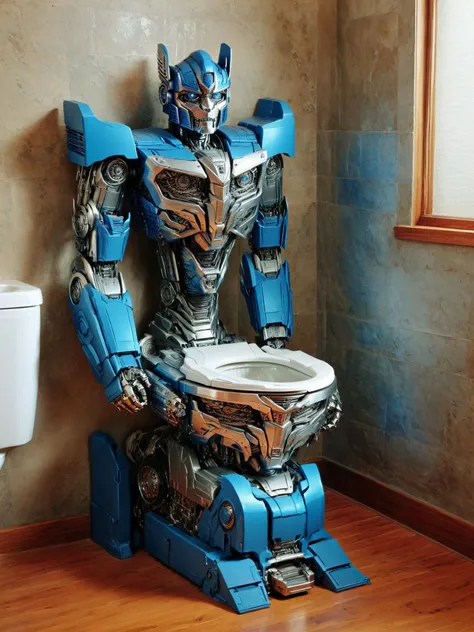 toilet TransformersStyle, <lora:TransformersStyleXL:1>, <lora:xl_more_art-full_v1:1>