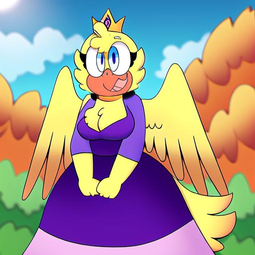 Spritecranbirdie Birds (LoHa for Pony Diffusion V4) v1.0