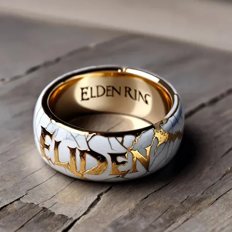 (ELDEN RING text logo), gold, porcelain, kintsugi, fantasy, <lora:Harrlogos_v1.1:1>