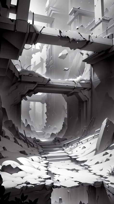 <lora:WhiteboxStyle:0.8> WhiteboxStyle, dimensional rift, monochrome
