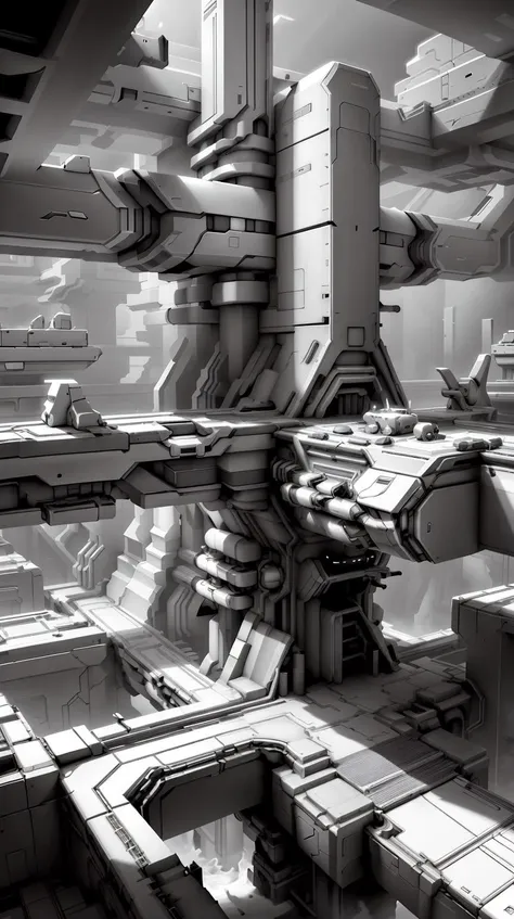<lora:WhiteboxStyle:0.8> WhiteboxStyle, starship bridge, monochrome