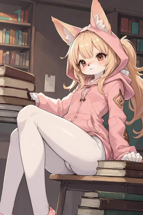 (depth of field:1.5),(high resolution:1.1) BREAK
(A student sleeping at their desk in class, books piled precariously beside them.:1.3) BREAK
1girl,snout,(pink furry:1.3),Balancing on one foot with arms extended to the side,long hair,(Honey Blonde Highlights on Brown eyes:1.3) BREAK
pubic hair,Sorceress gown with a dramatic hood and mystical symbols BREAK