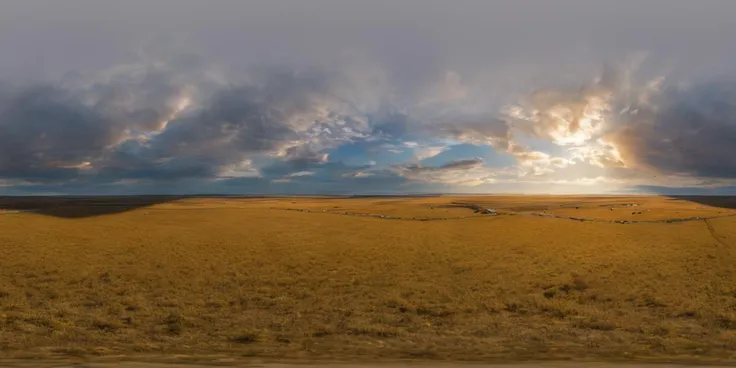 360panorama,No seams,<lora:360èªæ-V1.4:1>,oil painting,silhouette of a woman in the steppe wilderness,dramatic light,34K uhd,masterpiece,high detail,8k,intricate,detailed,high resolution,high res,high quality,highly detailed,Extremely high-resolution details,fine texture,