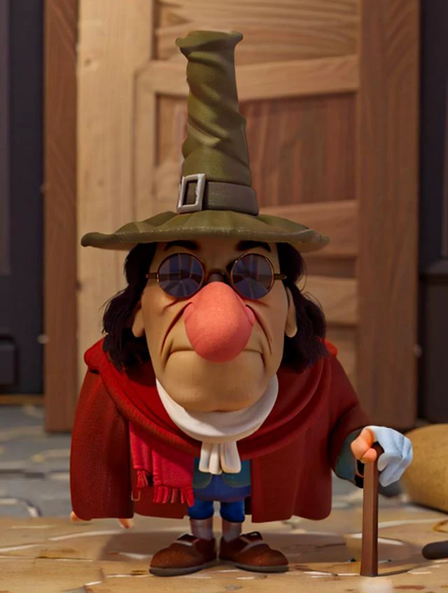 blindpew, cane, photo of man, hat, sunglasses, full body, black hair, (witch hat:0.8), (red nose:0.4), facial hair, parody, big nose,
<lora:blindpew:0.51>,, (masterpiece, best quality), 8k, sharp focus, soft lighting, simple background,