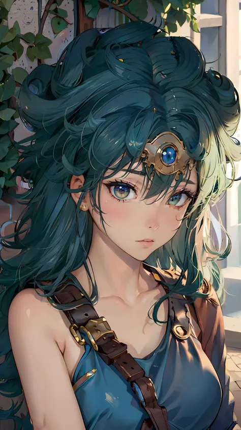detailed eyes, Perfect features, (masterpeace, best quality, good quality:1.4), masterpeace, intricate details, green eyes,