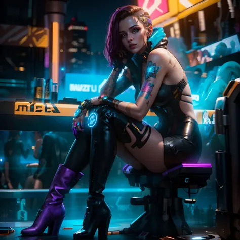 Nsfw, naked, nude, open legs pose, naked pussy, ((Masterpiece, Best Quality, detailed)), (Best Quality, Masterpiece:1.4), 8k, high resolution, highly detailed, intricate detail, volumetric lighting, night lighting,[perfect shadows and lighting],photorealistic, exquisite details and textures,anime 3d,unreal engine 5 rendering,sfw,(1 girl,MeganRainQuiron woman,horizontal photo,(cyberpunk,(cyberpunk fashion),naked pussy,GOOD,pose horizontal,multicolored hair:1.2),seductive smile, Cheekbones, detailed face,detailed perfect eyes, Alone, Red hair, censored,horizontal photo, Hiding hands, City Lights,cyberpunk cityscape, full moon, jewelry, lips, lipstick, looking at the viewer, looking back,Standing seductively, make up,on the roof , night sky, stars in the night sky, presentation, pubic hair,cyberpunk city skyscrapers, Alone, Elegance， Magic Dream， cover art, Dreamer