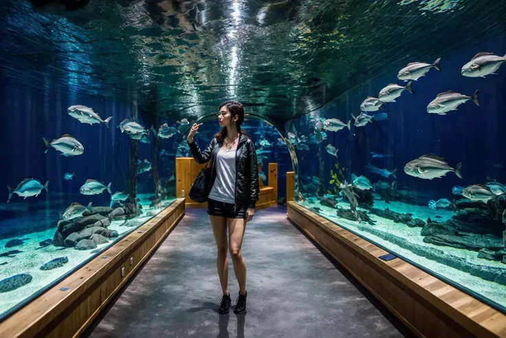 1girl, ultra high res,(realistic:1.3)), deep shadow,(best quality, masterpiece), pale skin, dimly lit, shade, highly detailed, depth of field, film grain, looking at viewer, aquarium, (full body:1.2), shark
<lora:aquarium-000008:0.7>, (masterpiece,best quality:1.5)