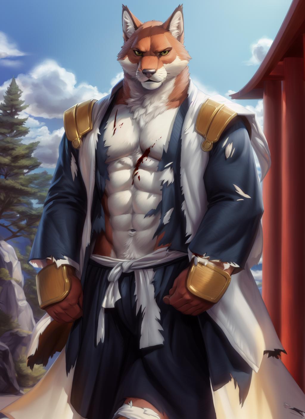 Sajin Komamura - Bleach sajin-v1.0