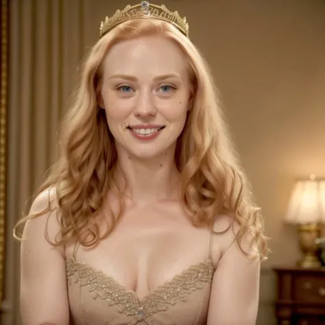 debannwoll as a queen, full body, smiling, netflix tv show, screen capture <lora:debannwoll-os600:1.1>