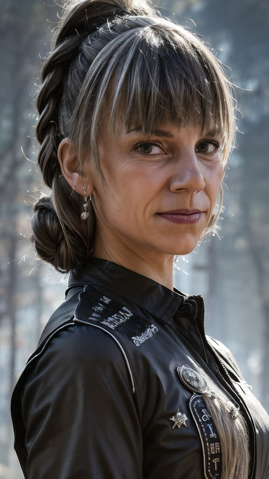 (scratchboard style, monochrome, texture, highly detailed, engraving:1.15), headshot <lora:sd15_locon_MadiTeeuws_32_v1-000012:.9> MadiTeeuws, focus on face, wearing a military uniform , her light slate gray hair is styled as braided bun,
<lora:100_TatK:1> (((TatK))) <lora:jkSmallBreastsLite_V01:0.8> <lora:AnimeLeges:0.8>