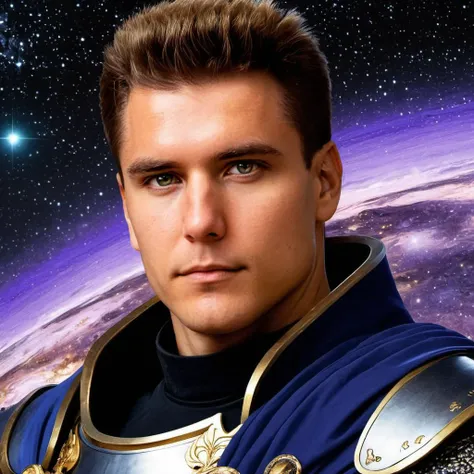 concept art close-up photo of lucas, as an elemential king, galaxy, looking at viewer, <lora:lukas_y_xl:1> . digital artwork, illustrative, painterly, matte painting, highly detailed