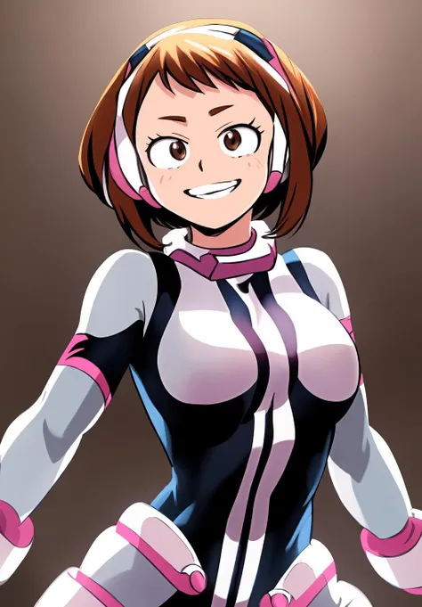 ((Highest quality)), ((masterpiece)), (be familiar with), Perfect Face, indoor, Bedroom, Watching the audience,
One woman, Ochaco Uraraka,
Open Mouth, Ecstatic expression, blush, smile,
Small breasts, Flat Chest, Young Girl, Lori, , Girl,
Short Hair, Bob Hair,
Fully nude, Nipples exposed, Sex with a man with a big dick, 膣内ejaculation, Semen is taken, Insert a into your, Sex in missionary position, , Leg spread,