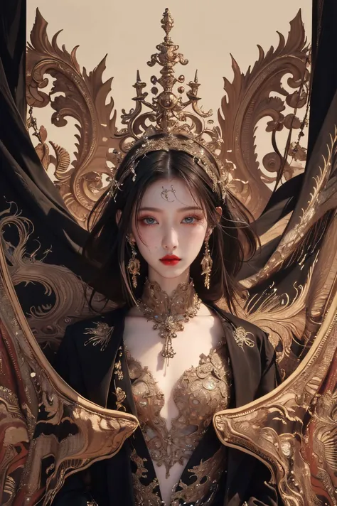 (masterpiece, top quality, best quality, official art, beautiful and aesthetic:1.2),cover art,surrealist art Clockwork "I can see for miles and miles.",dreamlike,mysterious,provocative,symbolic,intricate,detailed,
<lora:~Q?-Q8j! xuer Cold face:0.8>,