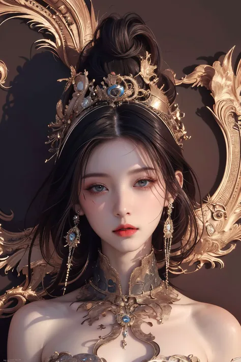 (masterpiece, top quality, best quality, official art, beautiful and aesthetic:1.2),cover art,surrealist art Clockwork "I can see for miles and miles.",dreamlike,mysterious,provocative,symbolic,intricate,detailed,
<lora:~Q?-Q8j! xuer Cold face:0.8>,