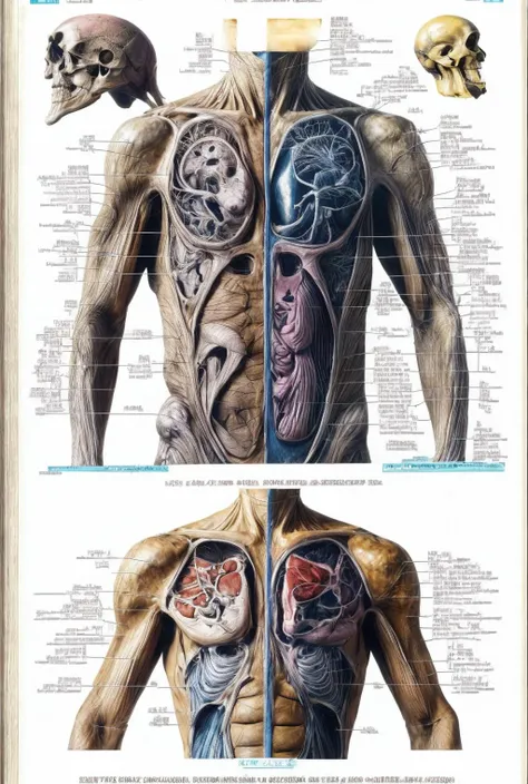 bodumedical, <lora:BoduMedical-06:1>, medical, diagram, predator, alien, exoskelleton, callouts, notations, (extremely detailed), flesh, organs <lora:add_detail:1>
