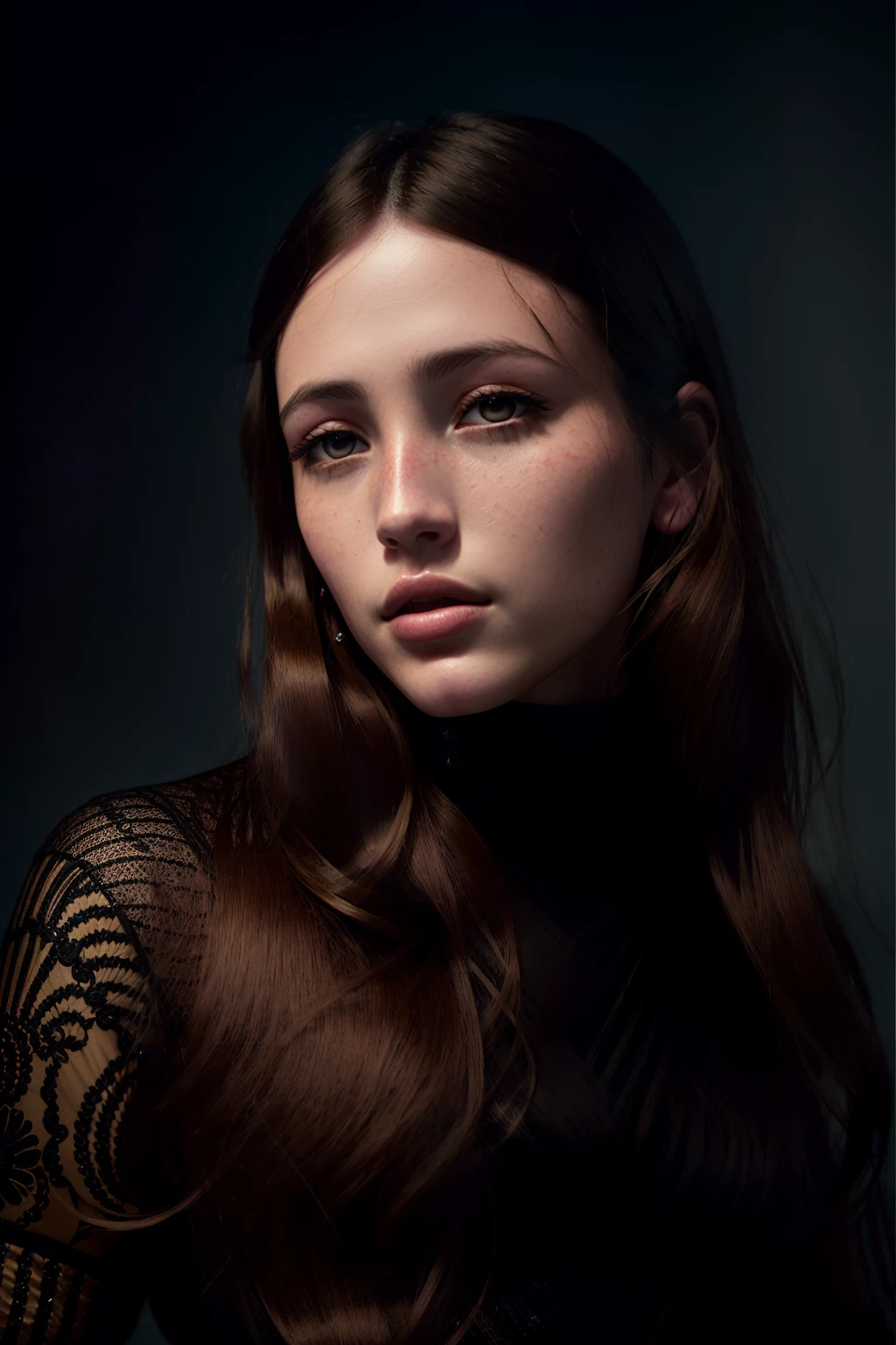 VeronicaCipher glossy lips,dark eyes, looking forlorn and deep in thought,
by ilya kuvshinov, alessio albi, nina masic, sharp focus, natural lighting, subsurface scattering, f2, 35mm, film grain,
a silk screen, ukiyo-e, Chizuko Yoshida, (Nihonga:1.2)
<lora:epiNoiseoffset_v2:1>