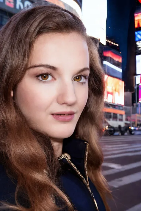 <lora:MarissaMae_SD15_v1.0:1>
a (((Realistic))) Full Portrait Photo of a realistic woman in a ny times square theme, simple background, vogue, focus, confident, staring, poised, focused, looking to the side, detailed eyes, detailed face, detailed pupils, detailed iris, detailed cheekbones, detailed lips,
bokeh, blurred background, standing in the center of times square new york