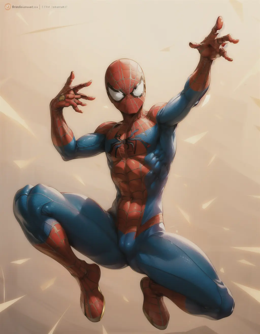 illustration cute of SpidermanClasic <lora:SpidermanClasic_v1.0:0.7>
, masterpiece, perfect lighting,, ultra-detailed, fullbody