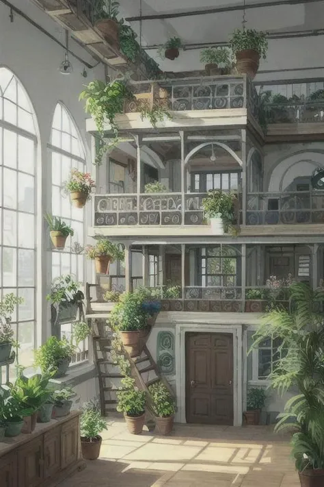 concept, first floor, animals, plants, races